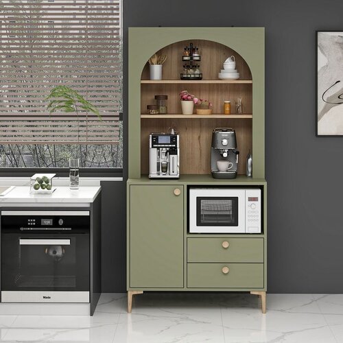 Hanah home ormar za kafe kutak Viya 20457, 90 cm, Derin Sepet Slike