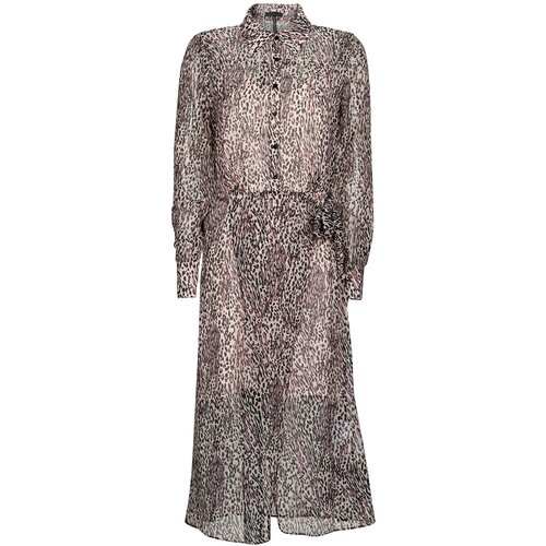 Guess Dolge obleke LAMA DRESS Večbarvna Cene