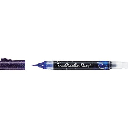 Pentel kist Dual Metallic ljubičasto-plavi 5 kom Cene