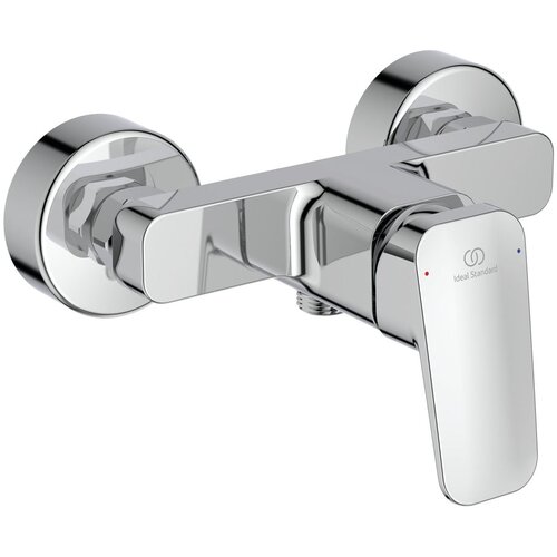 Ideal Standard Stenska armatura za tu&amp;scaron; v sijajno srebrni barvi Ceraplan &amp;ndash; Slike