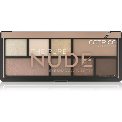Catrice The Pure Nude paleta senčil za oči 9 g