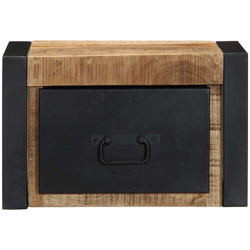 Maison Chic Nočna omarica - Nočna miza 40x35x25 cm Masivni neobdelan les Mango, (21687879) Slike