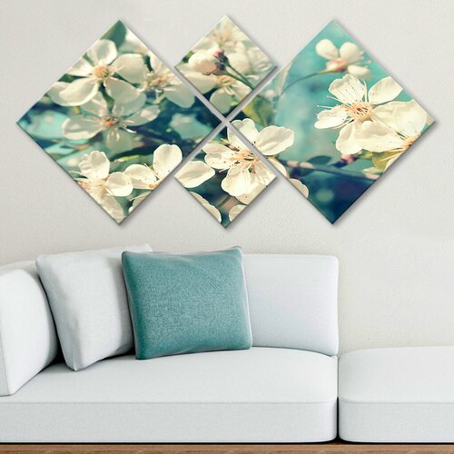Wallity slika 4MDF6826958, 60x115 cm, 4 dela Cene