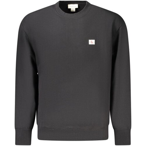 Calvin Klein Jeans Puloverji LS EU BADGE 350TERRY CN SWTSHRT Črna Cene
