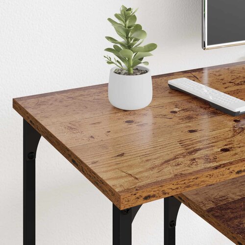  ormar Staro drvo 102 x 35 x 45,5 cm Obrađeno drvo i čelik Slike