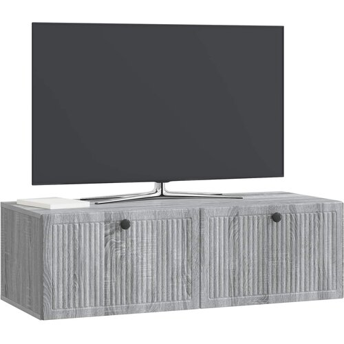  ormar za zid Siva sonoma 98 x 41 x 30 cm Konstruirano drvo Slike