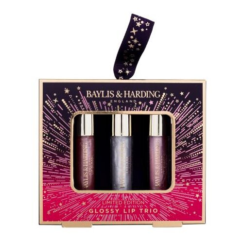 Baylis & Harding Moonlight Fig Glossy Lip Trio set: glos za ustnice 3 x 2,5 ml Cene
