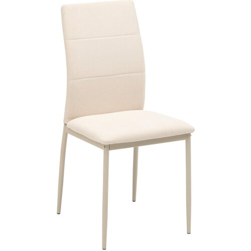 MID.YOU STOL, kovina, tekstil barve šampanjca, bež Cene