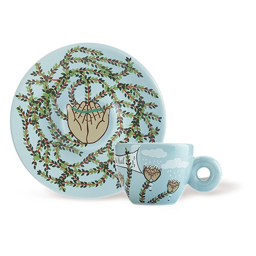 Illy set soljice za cappuccino BIENNALE 2026 4/1 ART COLLECTION Slike