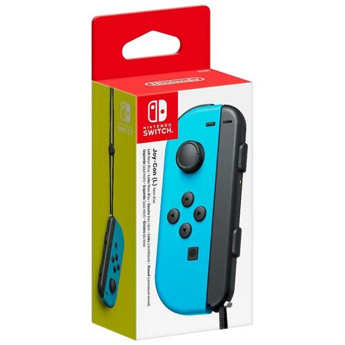 Nintendo SWITCH Joy-Con Left (Neon Blue) gamepad Cene