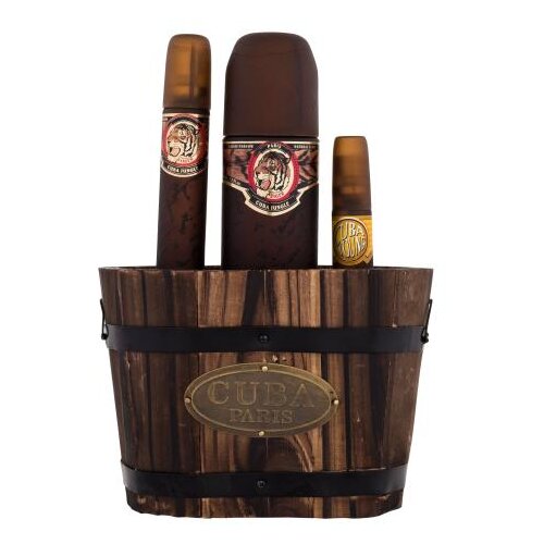 Cuba Jungle Tiger Set parfemska voda 100 ml + parfemska voda 35 + parfemska voda 15 ml za ženske Cijene