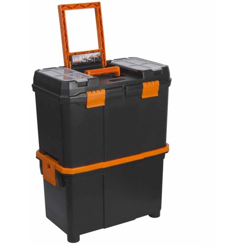 Handy mobilni večdelni plastični kovček za orodje na kolesih - 18 " - 460 x 260 x 625 mm Cene