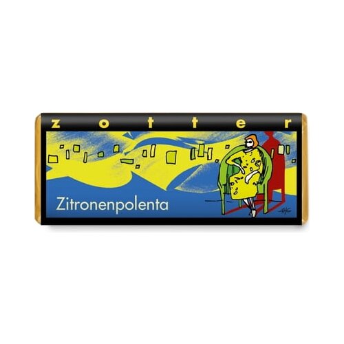 Zotter Schokoladen Bio čokolada limonina polenta Slike