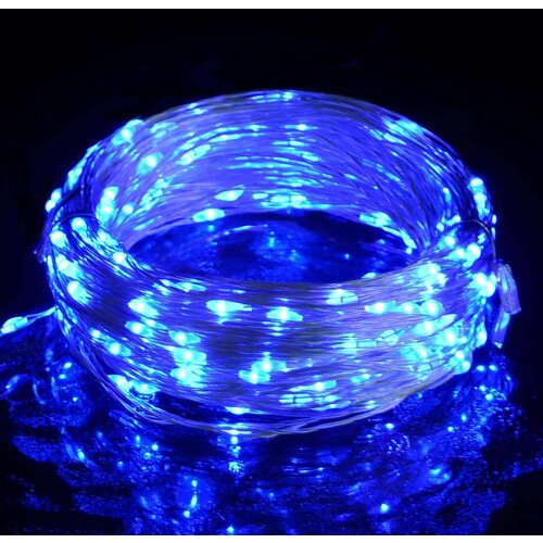 VidaXL led mikro traka s vilinskim svjetlima 40 m 400 led plava Slike