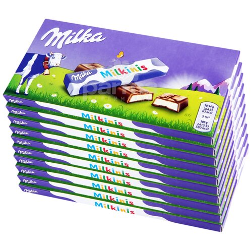Milka milkinis čokolada 87.5g 10 komada Slike