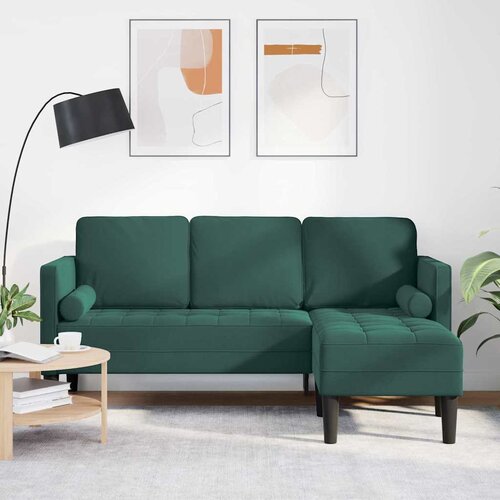  Set sofe s jastukom Tamnozelena Poliester Cene