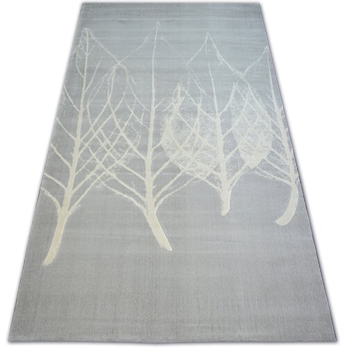 RugsX Preproge Preproga SCANDI 18281/652 - Listi siva krem 160x230 cm Siva Cene