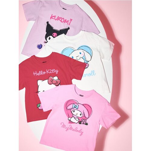 Sinsay Pamučne majice kratkih rukava 4 komada Hello Kitty and Friends Cijene