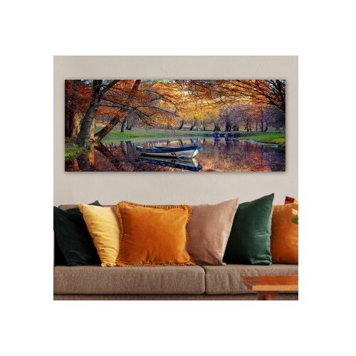 WALLXPERT Slika na zidu na platnu 50x120cm Cijene