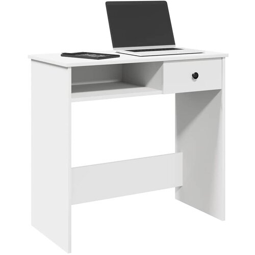 vidaXL Radni stol bijeli 80 x 40 x 75 cm od iverice Cijene