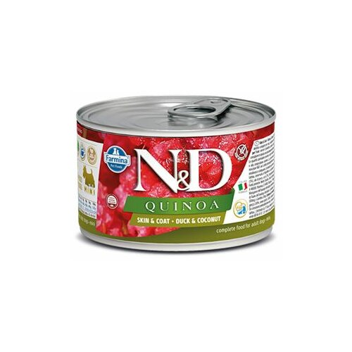 Nuevo N&D hrana u konzervi za pse - skin & coat - pačetina i kokos mini 140gr Cene