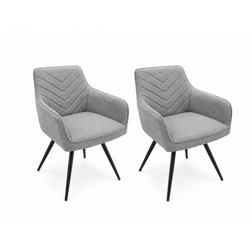 L_Decor SET 2 TRPEZARIJSKE STOLICE SERVIO SIVO Cene