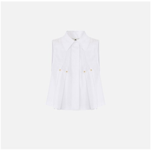 Elisabetta Franchi Topi &amp;amp; Bluze CA16362E2 Bela Slike