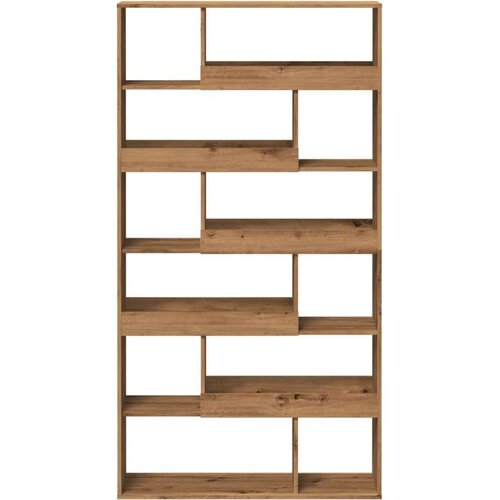 VidaXL Sobna pregrada boja hrasta 100x33x187,5 cm konstruirano drvo Slike