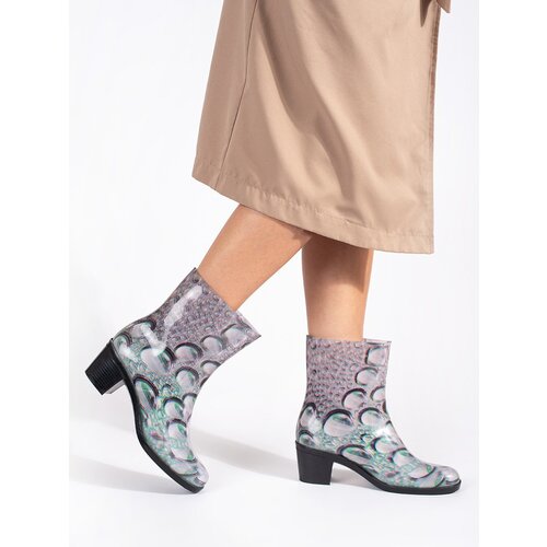 Shelvt Rain boots with high heels Cene