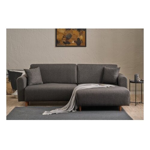 Atelier Del Sofa ugaona garnitura mane right anthracite Cene