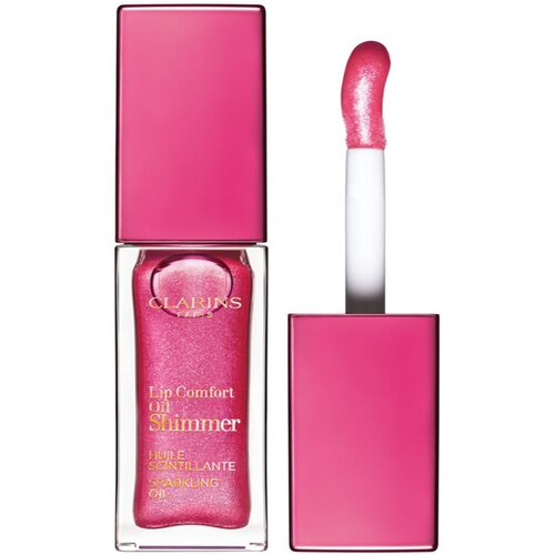 Clarins Lip Comfort Oil Shimmer ulje za usne nijansa 05 - Pretty In Pink 7 ml Slike