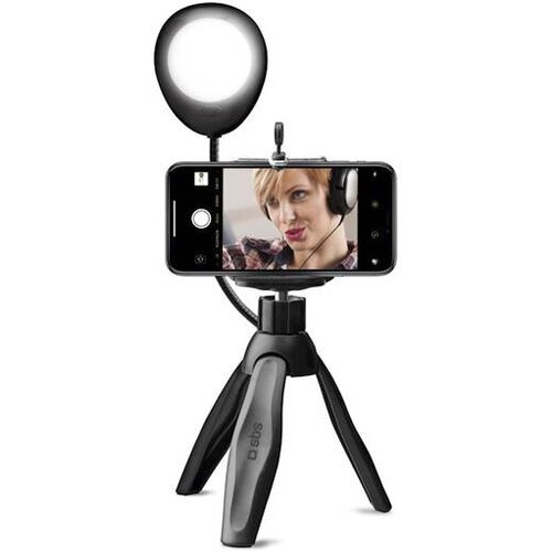 Sbs Selfie Tripod Z Led Lučko TESELFIERINGMINI Slike
