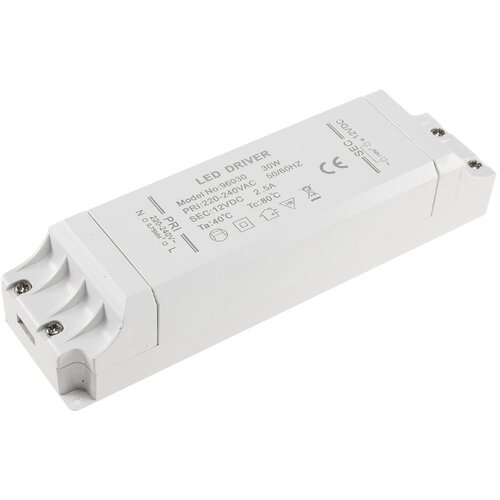 Ct led pohištveni napajalnik 12V 2.5A 30W Cene