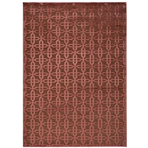 Universal crveni tepih od Margot Copper viskoze, 200 x 300 cm