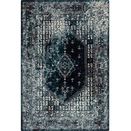 Agnella Modrozelena volnena preproga 133x180 cm Eve – Cene