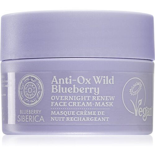 Natura Siberica Anti-Ox Wild Blueberry obnovitvena nočna kremasta maska 50 ml Cene