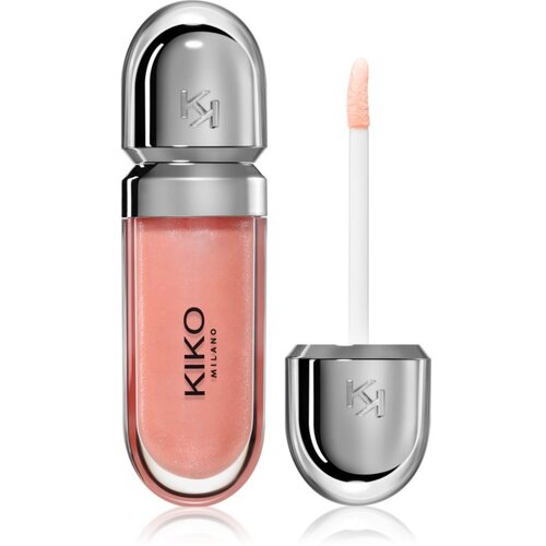 KIKO Milano 3D Hydra vlažilni sijaj za ustnice odtenek 04 Pearly Peach Rose 6,5 ml Slike
