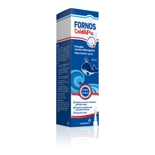 HAMAPHARM Fornos cold & flu sprej za nos, 30ml Cene