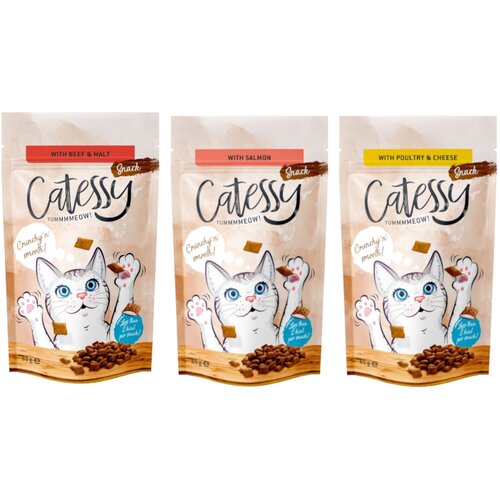  Me&scaron;ano poskusno pakiranje Catessy hrustljavi prigrizki 3 x 65 g - S 3 različnimi sortami Cijene