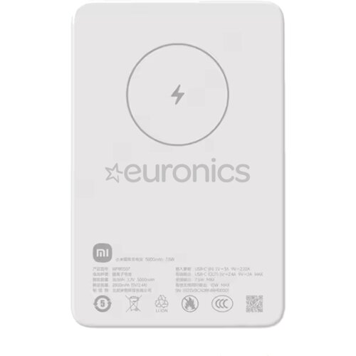 Xiaomi powerbank Magnetic 5000 mAh, sivi, BHR9303GL Cijene