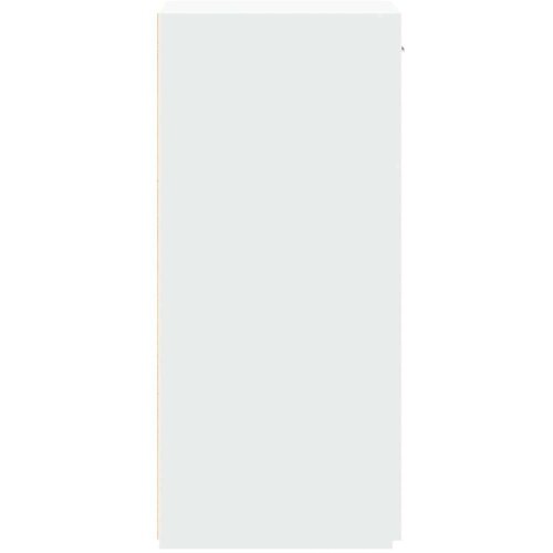 VidaXL Komoda bijela 45 x 42,5 x 93 cm od konstruiranog drva Slike