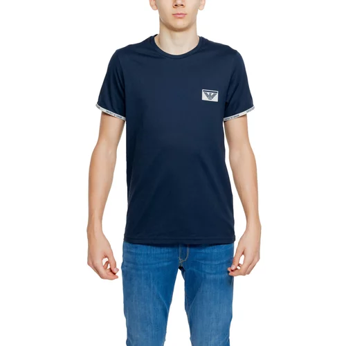 Emporio Armani EA7 Majice s kratkimi rokavi 110853 4R755 Modra