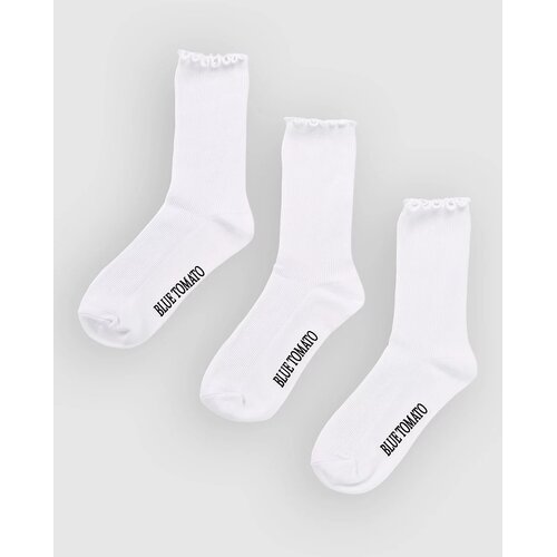 Blue Tomato Ruffle 3-Pack Nogavice white Cene