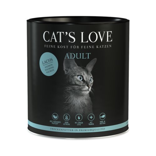 Cat&amp;#039;s Love Suha mačja hrana &amp;quot;Adult Losos&amp;quot; - 400 g Slike