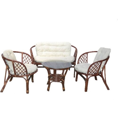  Baštenska garnitura ratan Bahama Brown Cene