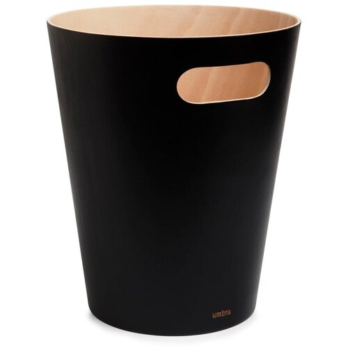 Umbra Črn koš za odpadke Woodrow, 7,5 l Cene