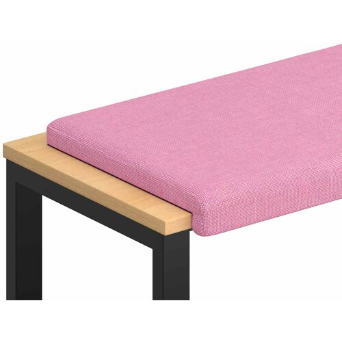  Jastučić za klupu Tkanina Ružičasta Dubina 35 cm Slike