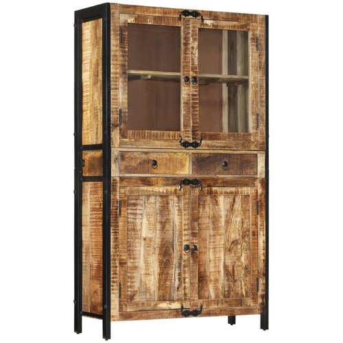 vidaXL Visoka omara 100x40x175 cm trden mangov les Cene