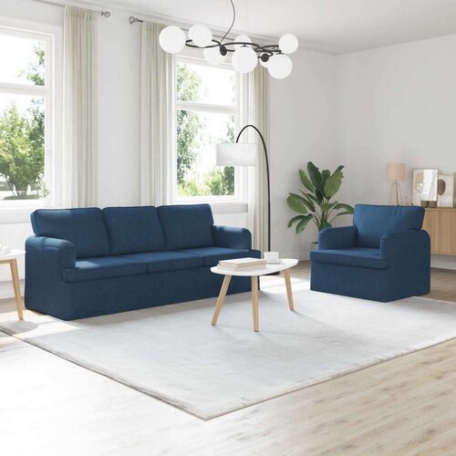 SOFA 2 pcs Plava Metal Cene