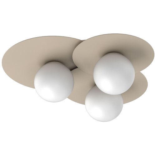  plafonsko svetlo flat 3xE27/15W/230V 55x60 cm bež Slike